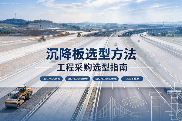 遵义沉降板选择方法
