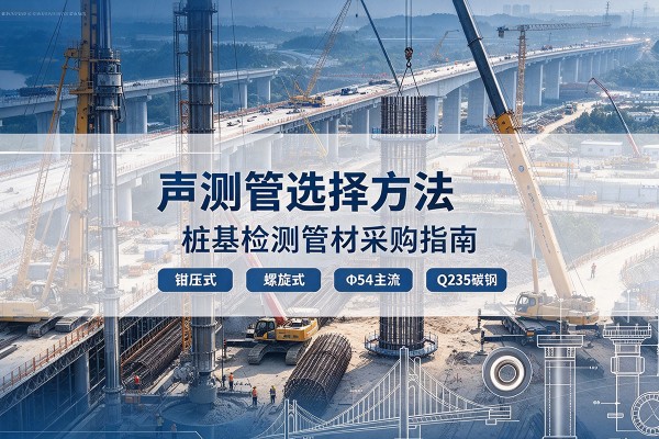 遵义声测管选型标准