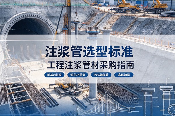 遵义注浆管选型标准