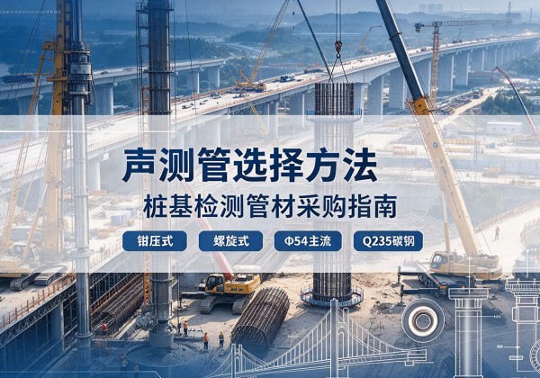 遵义声测管选型标准