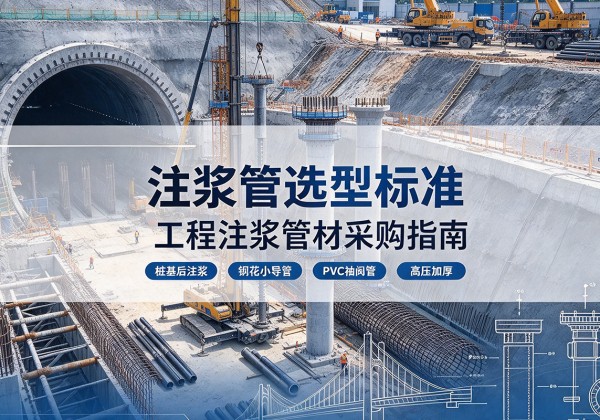 遵义注浆管选型标准